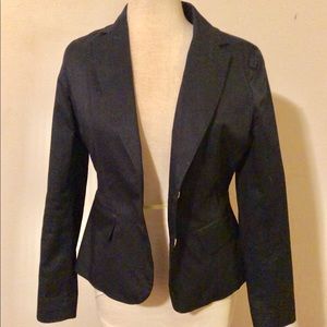 2 Button Black Blazer